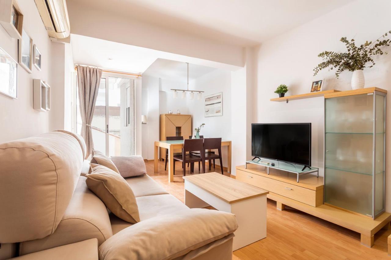 Apartamento Precioso Piso Moderno: Terraza, A/C, Netflix, Wifi Valencia Exterior foto